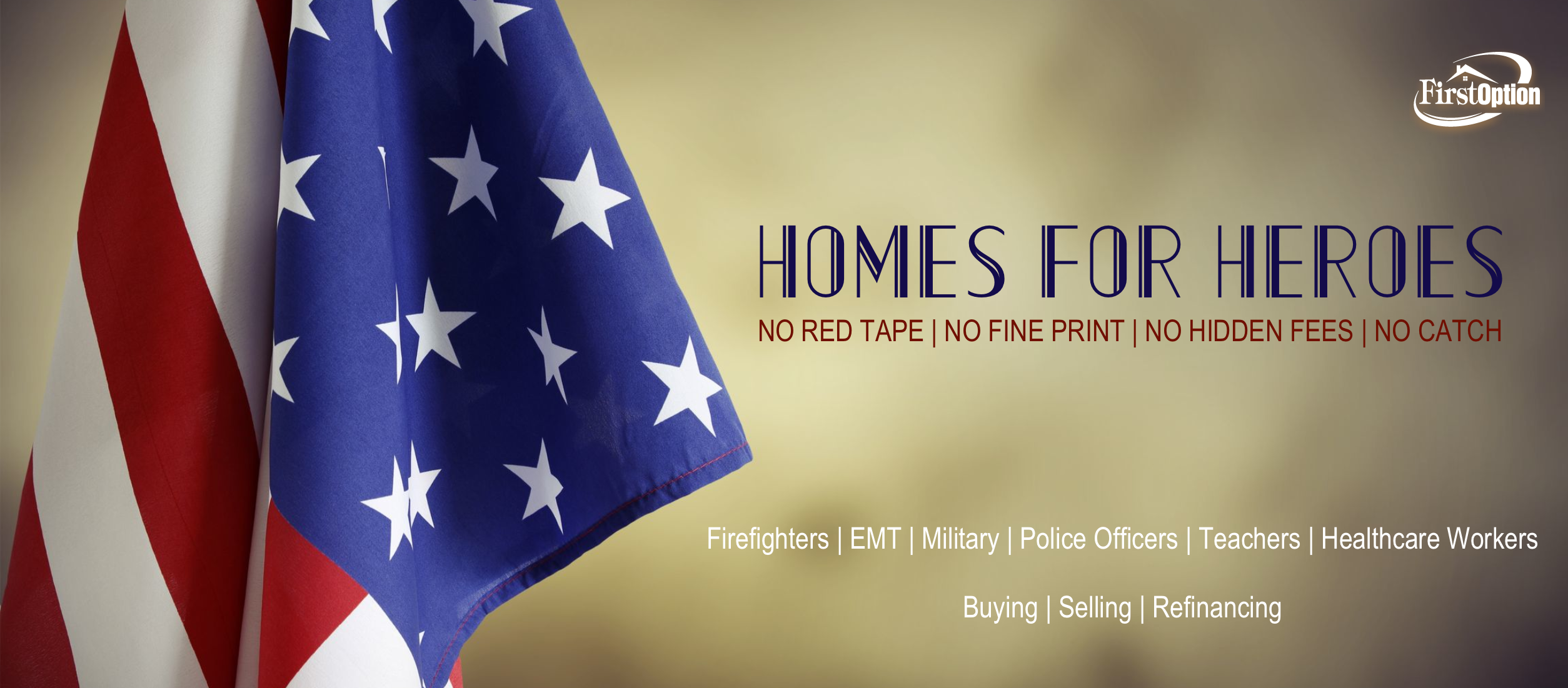 First Option Supports Utah Homes for Heroes